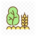 Plant Agroforestry Agroecology Icon