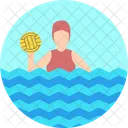 Agua Polo Jogo Icon