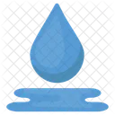 Agua Gota Bebida Icono