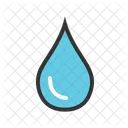 Agua Gota Lluvia Icono