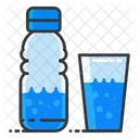 Agua Fitness Botella Icon