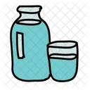 Agua Garrafa Copo Symbol