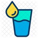 Beber Liquido Vaso De Agua Icono