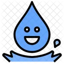 Agua Mineral Sonrisa Icono