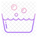 Agua Com Sabao Lavar As Maos Sabao Icon
