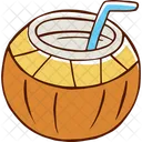 Agua de coco  Icono