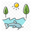 Agua dulce  Icono