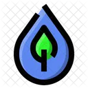 Agua Folha Ecologia Ícone