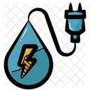 Energia Da Agua Ecologia Energia Icon