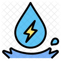 Energía del agua  Icono