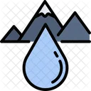 Agua Mineral Naturaleza Icon