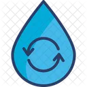 Ecologia Reutilizacion Agua Icono