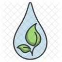Agua verde Icono