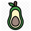 Aguacate Fruta Comida Icon