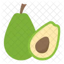 Avocado Pear Fruit Icono