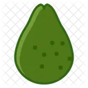 Aguacate Frutas Ajuste Icono