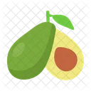 Aguacate Fruta Dieta Icono