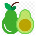 Aguacate Frutas Fruta Icono