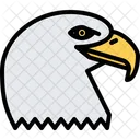 Aguila Pajaro Cabeza Icono