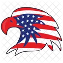 Aguila Patriotismo Bandera Icon