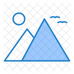 Pyramiden von Ägypten  Symbol