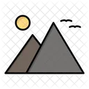 Pyramiden von Ägypten  Symbol