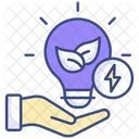 Ahorrador de energía  Icono