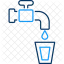Ahorrar Agua Cuidado Conservacion Icono