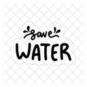 Ahorrar agua  Icon