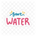 Ahorrar agua  Icon