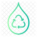 Ahorrar Agua Reciclar Ecologico Icon