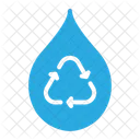 Ahorrar Agua Reciclar Ecologico Icon