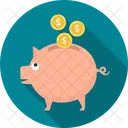 Ahorrar Dinero Negocios Hucha Icon