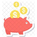 Ahorrar Dinero Ahorros Riqueza Icon