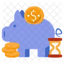 Hucha Penny Bank Ahorros Icon