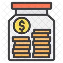 Ahorros Ganancias Ingresos Icono