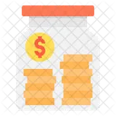 Ahorros Ganancias Ingresos Icono