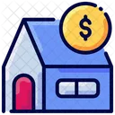 Ahorro Casa Dinero Icono