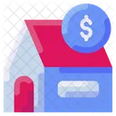 Ahorro Casa Dinero Icon