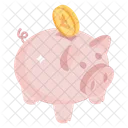 Hucha Ahorros Penny Bank Icon