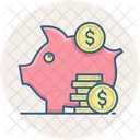 Ahorro Ahorro De Dinero Ahorrar Icono