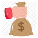 Bolsa De Dinero Bolsa De Dinero Ahorros Icono