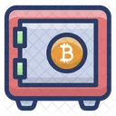 Ahorro bitcoin  Icono