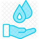 Ahorro De Agua Gota Eco Icono