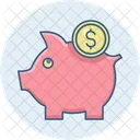 Ahorro De Dinero Ahorrar Ahorrar Dinero Icono