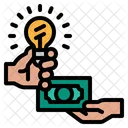 Idea Beneficio Dinero Icono