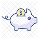 Ahorros Dinero Finanzas Icono