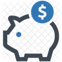 Presupuesto Hucha Ahorros Icono