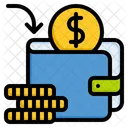 Ahorros Dinero Dolar Icono