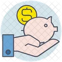 Negocios Ahorros Hucha Icono